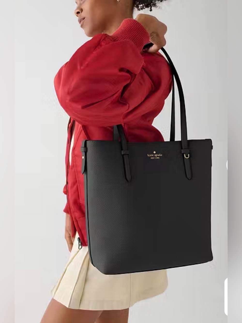 Kate Spade -Juliette Medium Pebbled Leather Tote